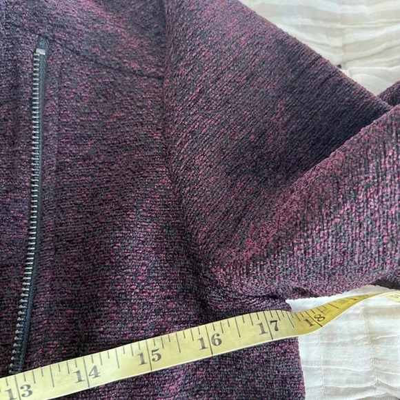 Cupcakes and Cashmere Bikita Chenille Cropped Moto Jacket Sz S Biker - Picture 5 of 10